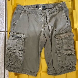 Gap Military Style Khaki Cargo Shorts Size 2